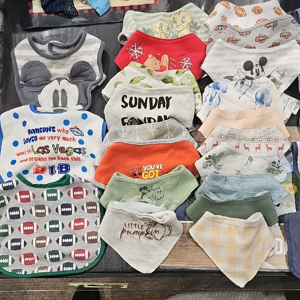Assorted Kids Bandana Bibs - 31
